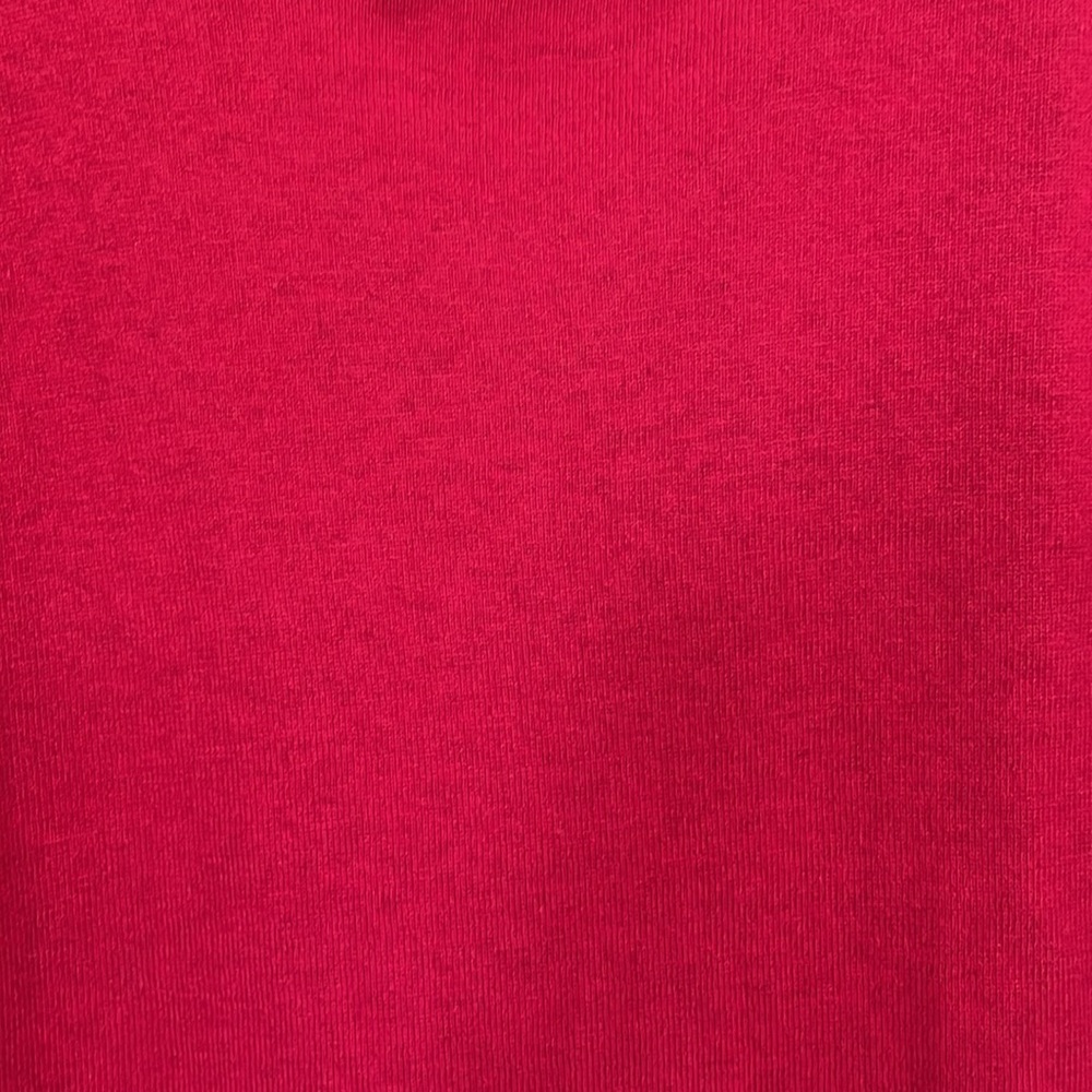 NWT J. Crew Teddie Sweater Cotton-Wool Magenta Scoop-Neck Longsleeve Women's 3X - Picture 5 of 9